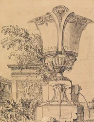 Projekt fontanny w parku